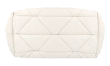 Prada Women's White Leather Padded Nappa Spectrum Shoulder Bag 1BG380