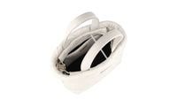 Prada Women's White Leather Padded Nappa Spectrum Shoulder Bag 1BG380