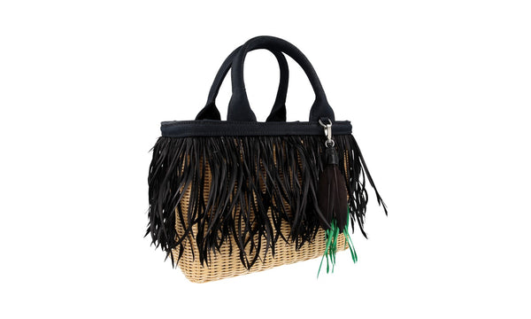 Prada Women's 1BG835 Beige Textile Shoulder Bag