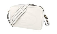 Prada Women's White Leather Shoulder Bag 1BH089