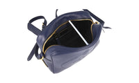 Prada Women's Blue Leather Shoulder Bag 1BH089