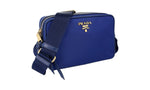 Prada Women's 1BH089 Blue Nylon Shoulder Bag