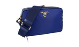 Prada Women's Blue Leather Crossbody Shoulder Bag 1BH089