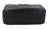 Prada Women's Black Leather Mirage Shoulder Bag 1BH093