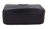 Prada Women's Black Leather Mirage Shoulder Bag 1BH093