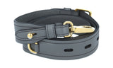 Prada Women's Grey Leather Mirage Shoulder Bag 1BH093