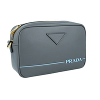 Prada Women's Grey Leather Mirage Shoulder Bag 1BH093