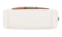 Prada Women's White Leather Shoulder Bag 1BH093
