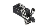 Prada Women's Black Leather Re-edition 2001 Shoulder Bag 1BH198