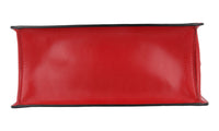 Prada Women's Red Saffiano Leather Light Frame Shoulder Bag 1BK046