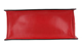 Prada Women's Red Saffiano Leather Light Frame Shoulder Bag 1BK046