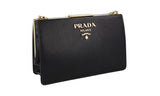Prada Women's 1BK065 Black Saffiano Leather Leather Shoulder Bag