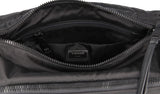 Prada Men's Black Mirage Traveller Hip Bag Crossbody Folder Bag 1BL015