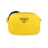 Prada Women's Yellow Hip Bag Crossbody Shoulder Bag 1BL025