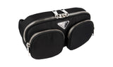 Prada Women's 1BL026 Black Nylon Messenger Bag