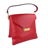 Prada Women's Red Leather Shoulder Bag 1BN015