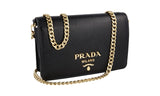 Prada Women's 1BP006 Black Saffiano Leather Leather Shoulder Bag