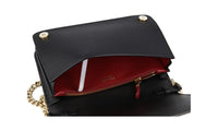 Prada Women's Black Saffiano Leather Shoulder Bag 1BP006
