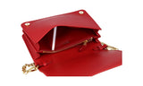 Prada Women's Red Saffiano Leather Shoulder Bag 1BP006
