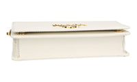 Prada Women's White Saffiano Leather Shoulder Bag 1BP019