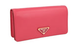 Prada Women's 1BP021 Pink Leather Evening Purse