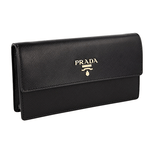 Prada Women's Black Saffiano Leather Evening Purse 1CC411