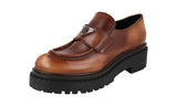 Prada Women's 1D246M 3LPV F0046 Leather Loafers