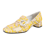 Prada Women's Yellow Pumps / Heels 1D450I