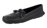 Prada Women's 1DD036 053 F0002 High-Quality Saffiano Leather Leather Loafers