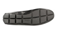 Prada Women's Black Leather Loafers 1DD040
