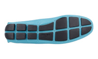 Prada Women's Turquoise Saffiano Leather Loafers 1DD043
