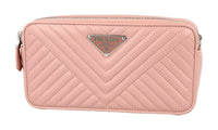 Prada Women's Pink Leather Diagramme Shoulder Bag 1DH010