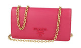 Prada Women's Pink Saffiano Leather Shoulder Bag 1DH029