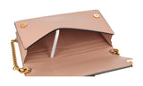 Prada Women's Beige Saffiano Leather Cahier Shoulder Bag 1DH044