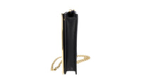 Prada Women's Black Saffiano Leather Cahier Evening Purse 1DH044