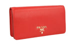 Prada Women's 1DH044 Red Leather Evening Purse