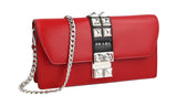 Prada Women's Red Leather Elektra Shoulder Bag 1DH061