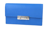Prada Women's Blue Saffiano Leather Shoulder Bag 1DH099