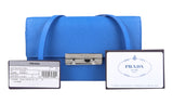 Prada Women's Blue Saffiano Leather Shoulder Bag 1DH099