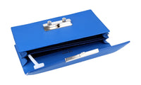 Prada Women's Blue High-Quality Saffiano Leather Shoulder Bag 1DH099
