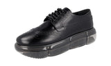 Prada Women's 1E071M B4L F0002 Full Brogue Leather Sneaker
