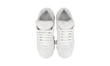 Prada Women's White Leather Monolith Nappa Platform Sneaker 1E119