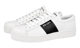 Prada Women's White Leather Downtown Sneaker 1E144N