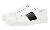 Prada Women's White Leather Downtown Sneaker 1E144N