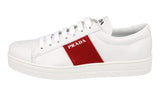 Prada Women's White Leather Sneaker 1E144N