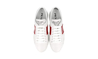 Prada Women's White Leather Sneaker 1E144N