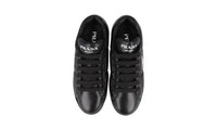 Prada Women's Black Leather Padded Nappa Sneaker 1E204N