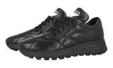 Prada Women's Black Leather Prax01 Sneaker 1E245L