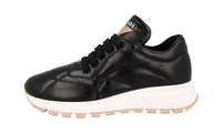 Prada Women's Black Leather Prax01 Sneaker 1E245L