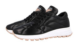 Prada Women's Black Leather Prax01 Sneaker 1E245L